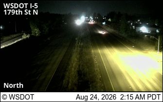 Baker: I-5 at MP 9.7: N of 179th St