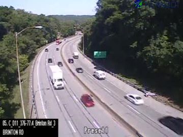 Edgewood: I-376 @ MM 77.4 (BRINTON RD)