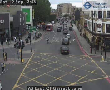 London: A3 East Of Garratt Lane