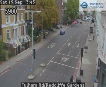 London: Fulham Rd/Redcliffe Gardens