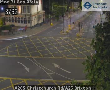 London: A205 Christchurch Rd/A23 Brixton H