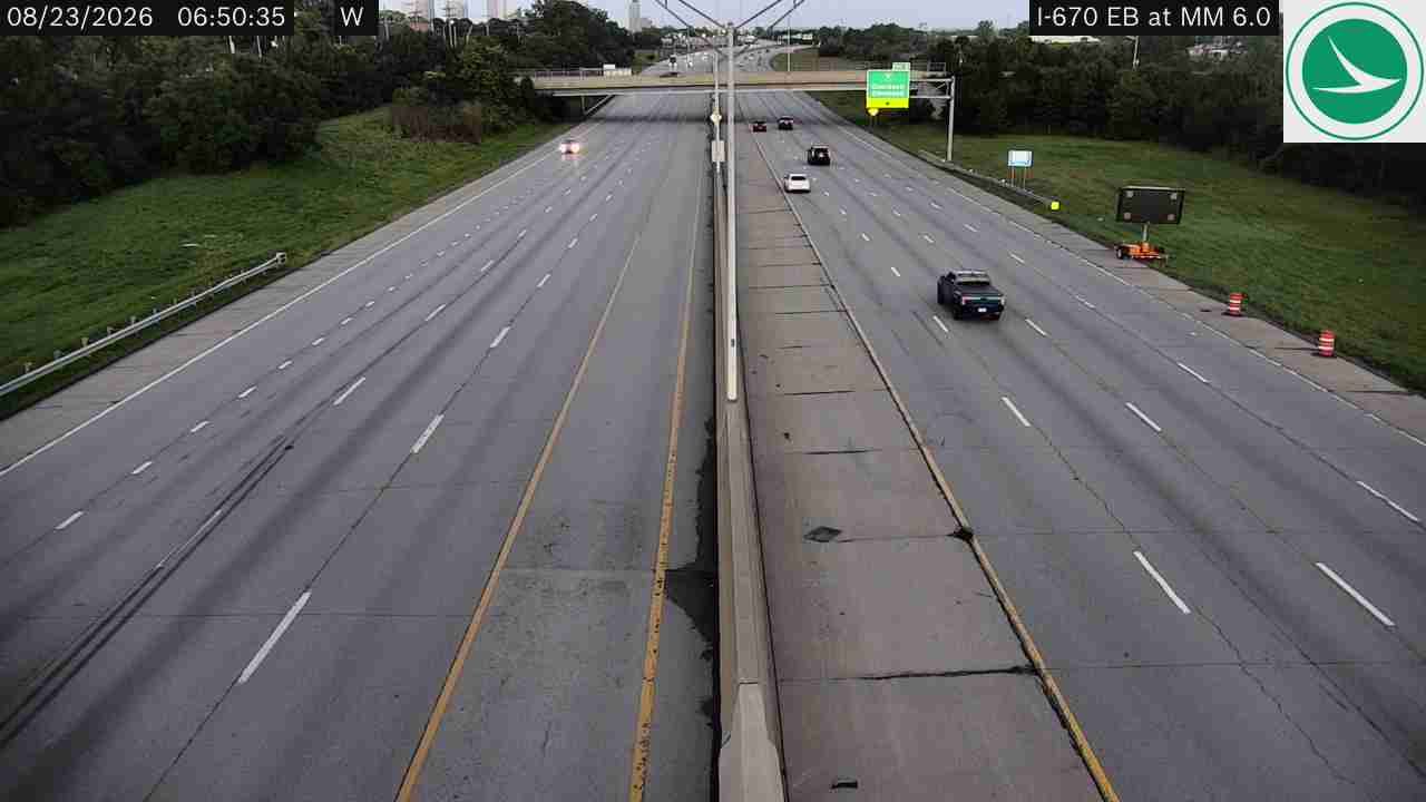Shepard: I-670 EB at MM 6.0, E of Joyce Ave