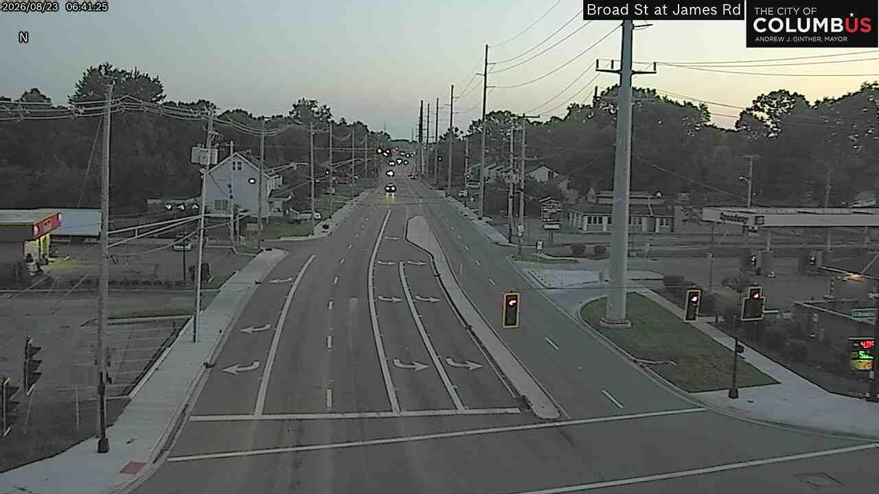 Mayfair: City of Columbus) Broad St at James Rd