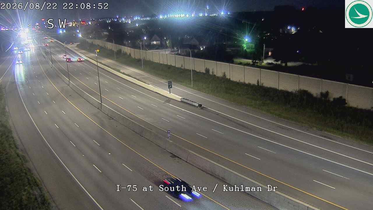 Toledo: I-75 at South Ave - Kuhlman Dr