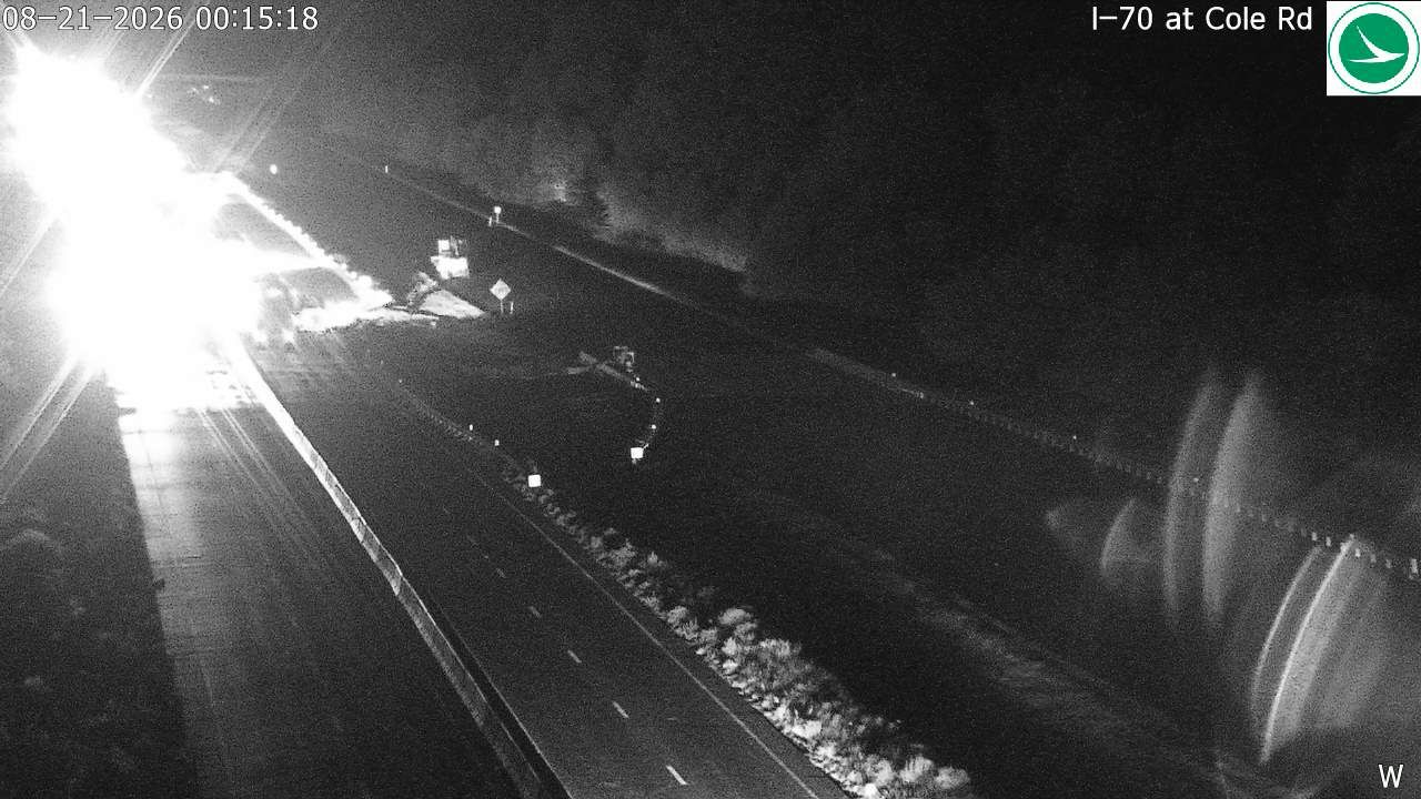 Alton: I-70 at Cole Rd