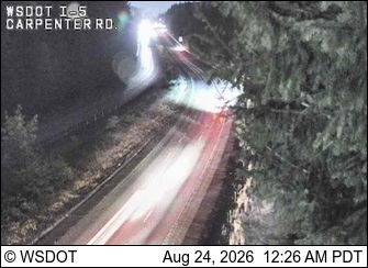 Lacey › South: I-5 at MP 109.9: Carpenter Rd South