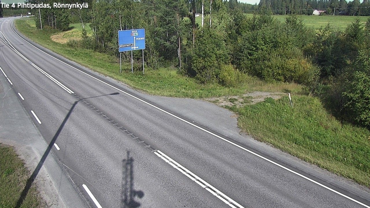 Pihtipudas: Tie - Rönnynkylä - Ouluun