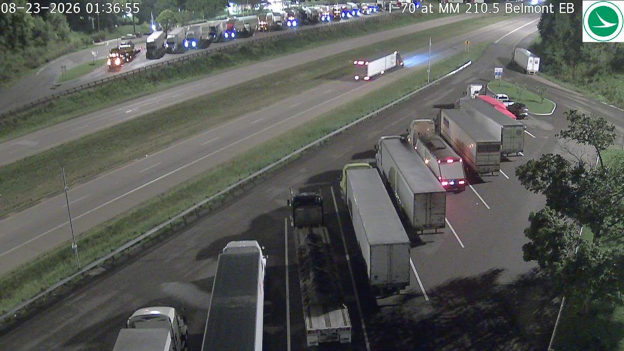 Lloydsville: I-70 Belmont EB Rest Area