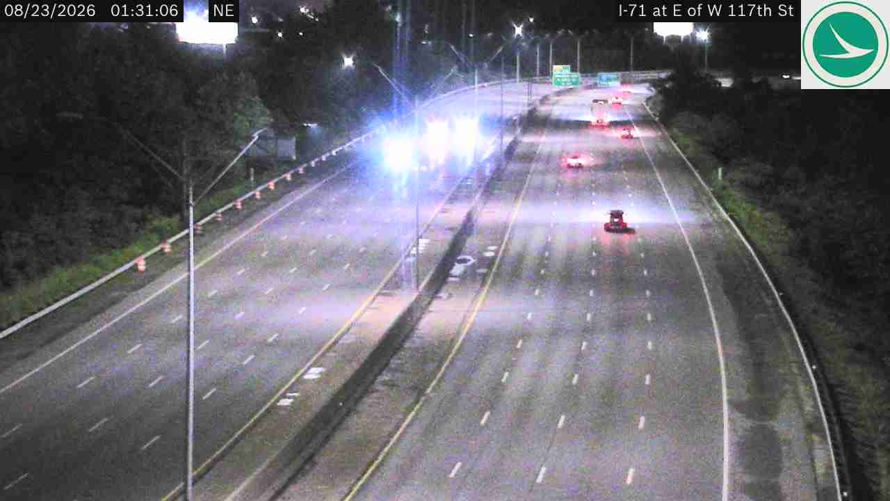 Brooklyn: I-71 at E of W 117th St
