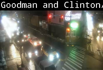 Rochester: Goodman St at Clinton Ave - Henrietta St