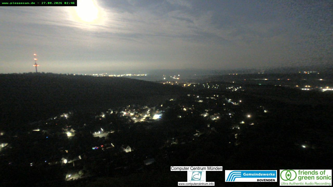 Bovenden › South-West: Blick von der Burg Plesse