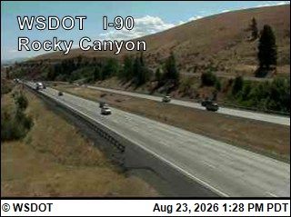 Sammamish › East: I-90 at MP 96.2: Rocky Canyon