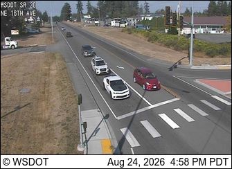 Oak Harbor: SR 20 at MP 33.3: NE 16th Ave