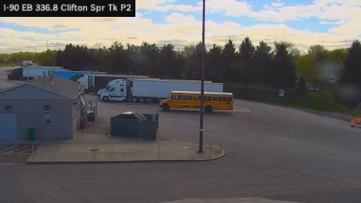 Manchester Center › East: I-90 EB 336.8 Clifton Spr Truck Pk