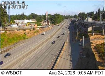 Shoreline: I-5 at MP 174.6: NE 145th St