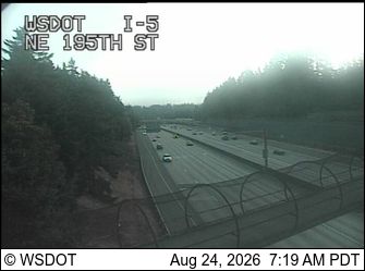 Mountlake Terrace: I-5 at MP 177.2: NE 195th St