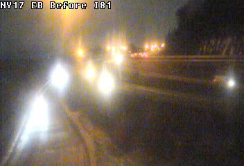 Port Dickinson › East: NY 17 Approaching I-81
