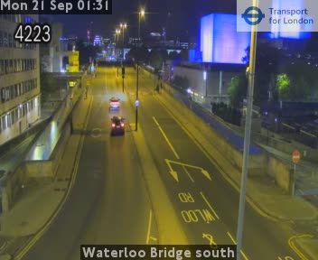 London: Waterloo Bridge south