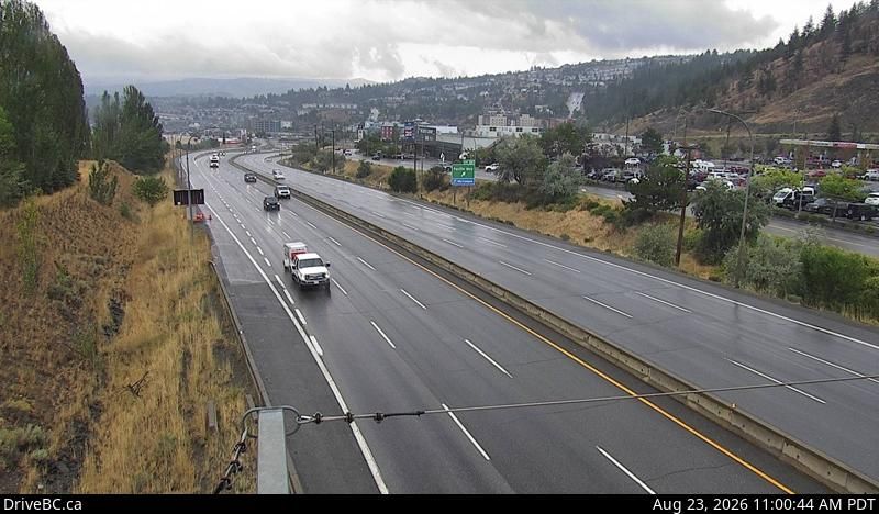 Dufferin 10 › East: Hwy 1 in Kamloops, east of Copperhead Drive, looking east