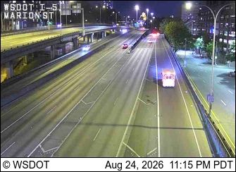 Seattle: I-5 at MP 165.5: Marion St