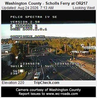 Beaverton: Washington County - Scholls Ferry at ORE217