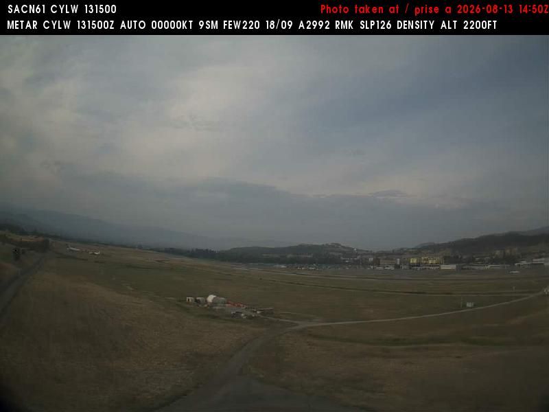 Kelowna: Airport - Southwest View