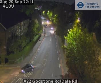 Croydon: A22 Godstone Rd/Dale Rd