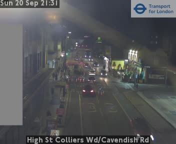 London: High St Colliers Wd/Cavendish Rd