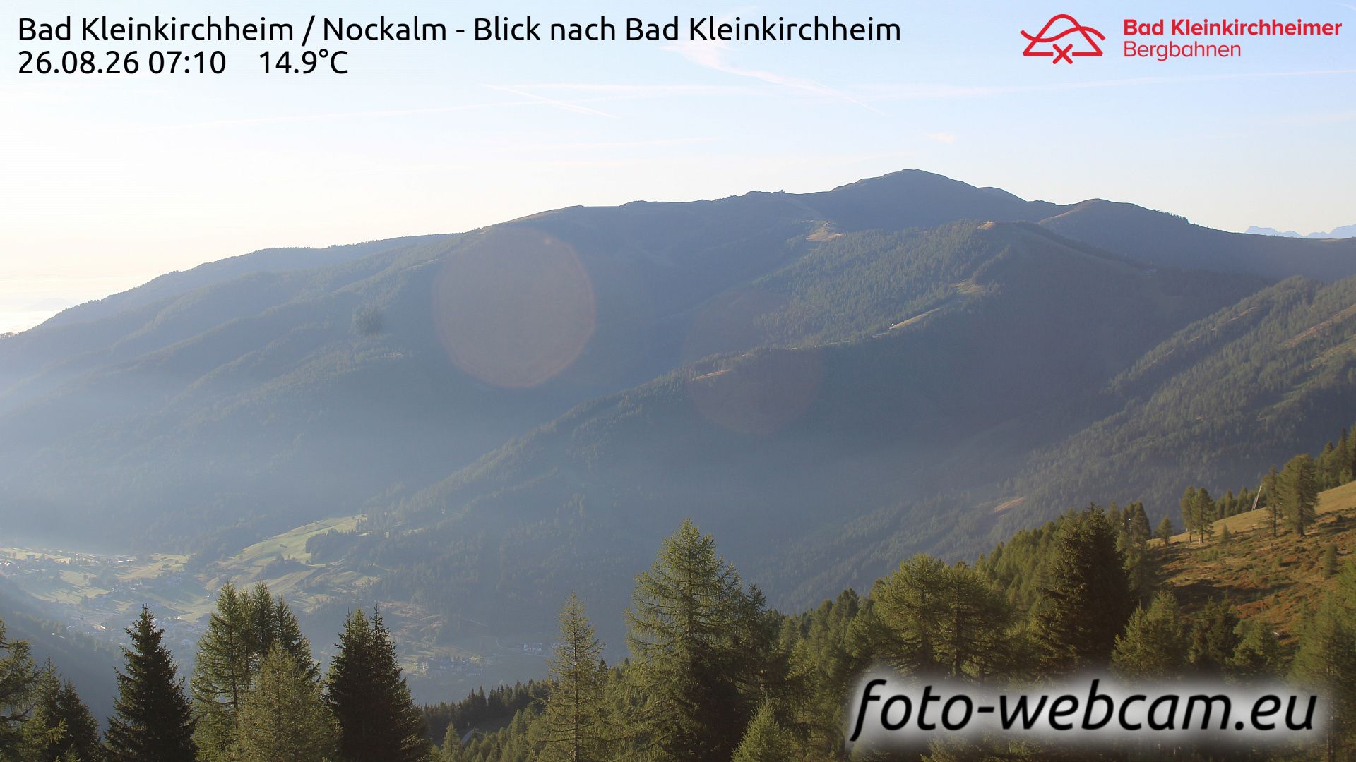 Bad Kleinkirchheim: Nockalm - Blick zur Kaiserburg