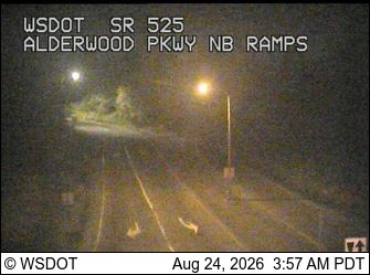 Lynnwood: SR 525 at MP 0.8: Alderwood Pkwy, NB Ramps