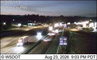 Centralia: I-5 at MP 81.3: Mellen Couplet