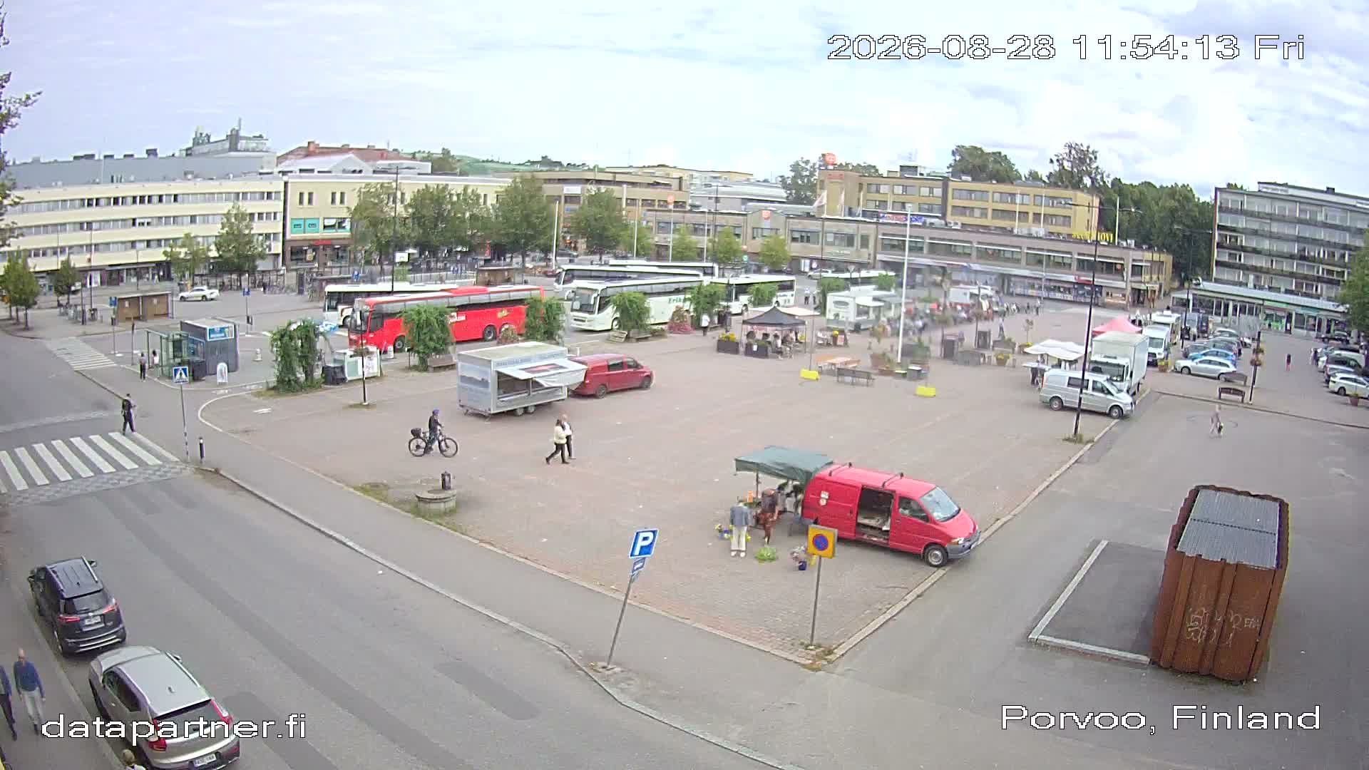 Porvoo: central square - City