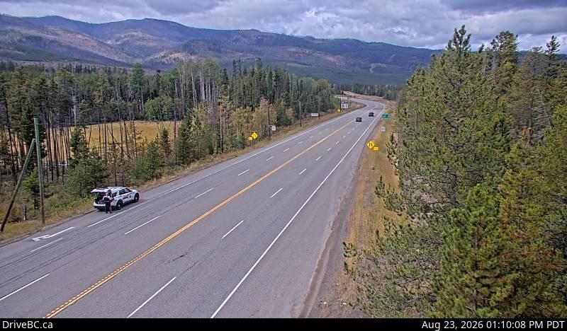Princeton › North: Hwy 3, approximately 32 km south of - looking north