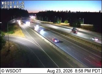 Joint Base Lewis-McChord: I-5 at MP 120.8: JBLM Main Gate