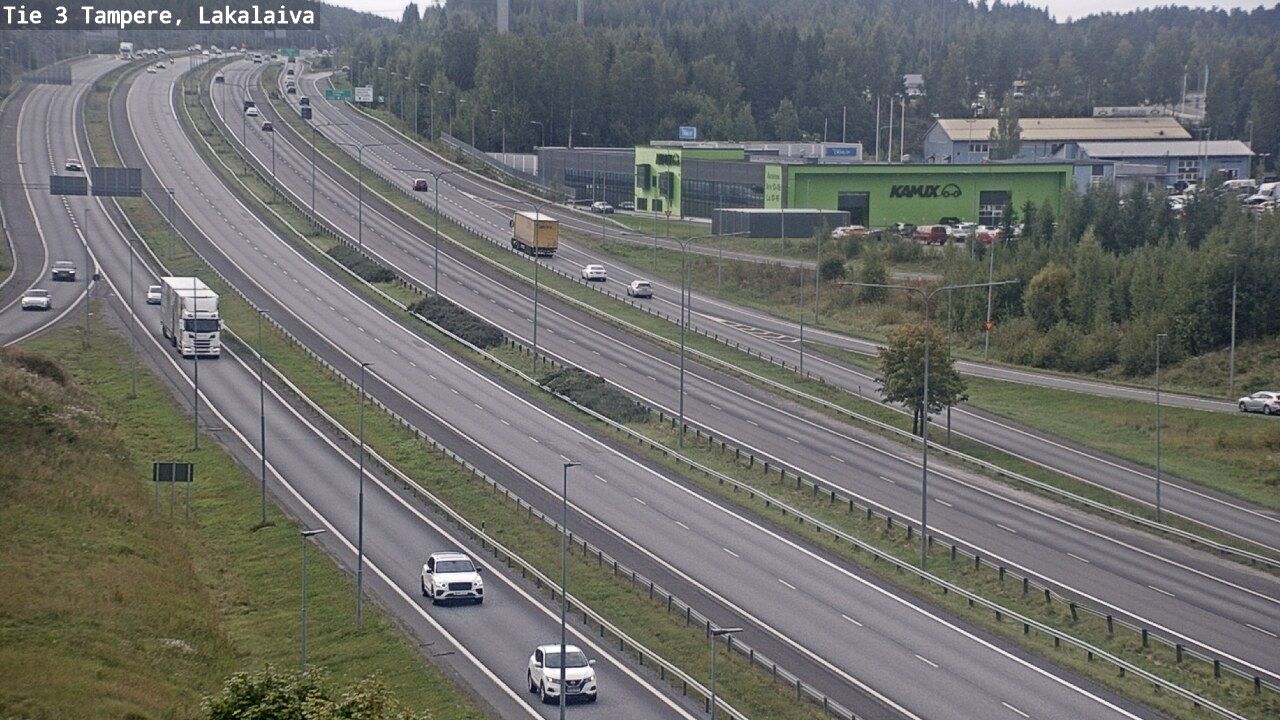 Tampere: Tie - Lakalaiva - Helsinkiin