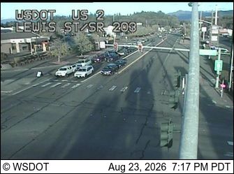 Monroe › South: US 2 at MP 14.9: Lewis St (SR 203)