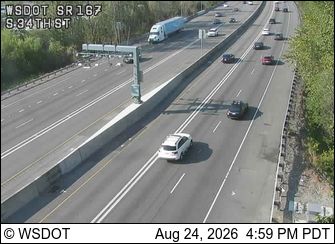 Renton: SR 167 at MP 25: S 34th St