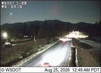 Sammamish: I-90 at MP 25.6: SR 18 Interchange
