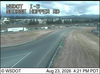 Burlington: I-5 at MP 228.8: George Hopper Rd