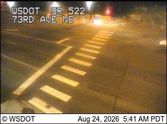 Kenmore: SR 522 at MP 7.5: 73rd Ave NE