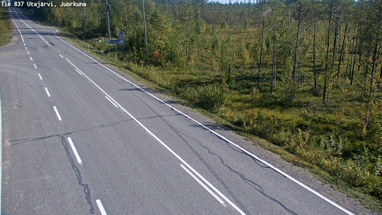 Utajarvi: Tie 837 - Juorkuna - Puolankaan