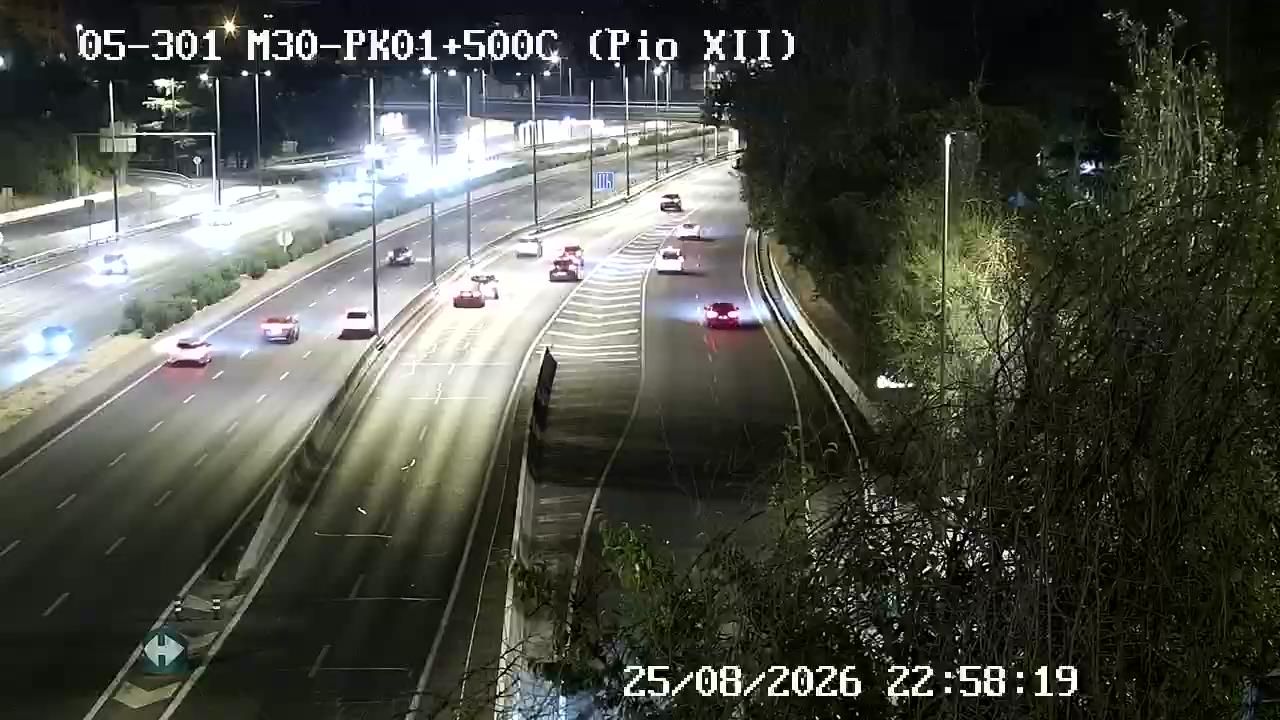 Castilla: M30 - PK01+500 C (PIO XII)