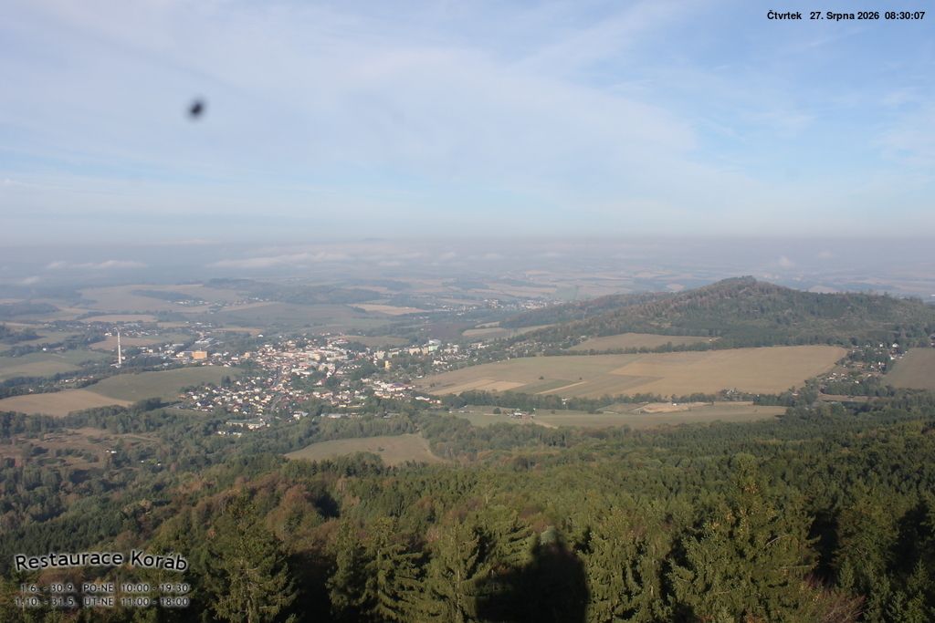 Branisov: Koráb, pohled na Kdyni