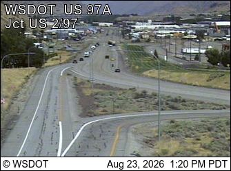 Olds › North: US 97A at MP 199.83: W. End Odabashian Br