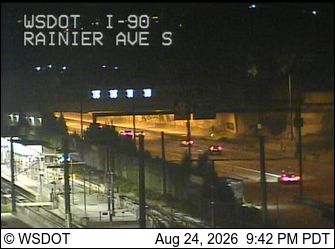 Seattle: I-90 at MP 3.2: Rainier Ave S
