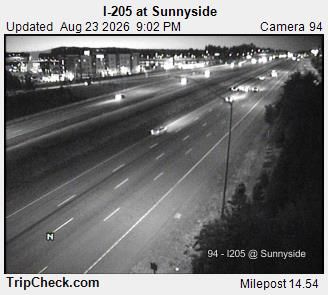 Sunnyside: I-205 at