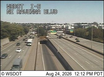 Meridian: I-5 at MP 170.1: NE Ravenna Blvd