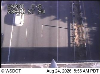 Mountlake Terrace: I-5 at MP 178.2: 236th St SW