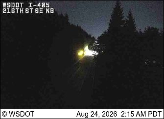 Bothell › North: I-405 at MP 27.4: 216th St SE, NB