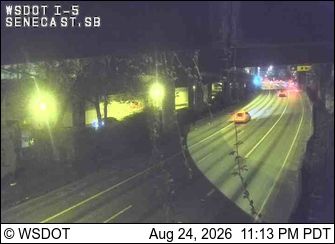 Seattle: I-5 at MP 165.6: Seneca St